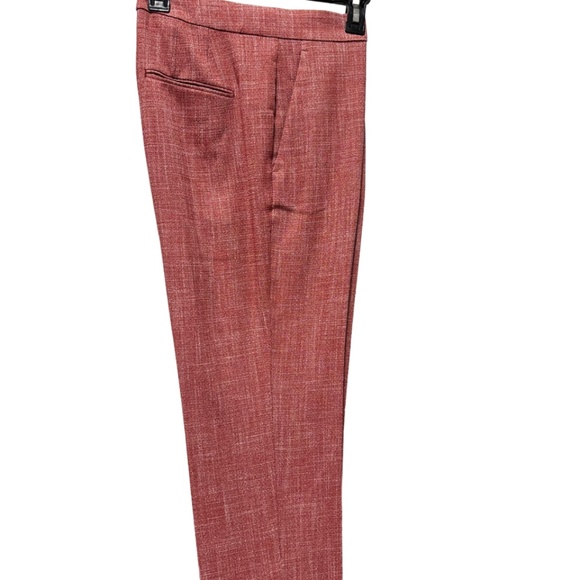 Ann Taylor | Women's Curvy Fit Coral Tapered Pants - Picture 5 of 7
